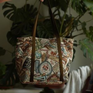 Vintage School teacher tote bag